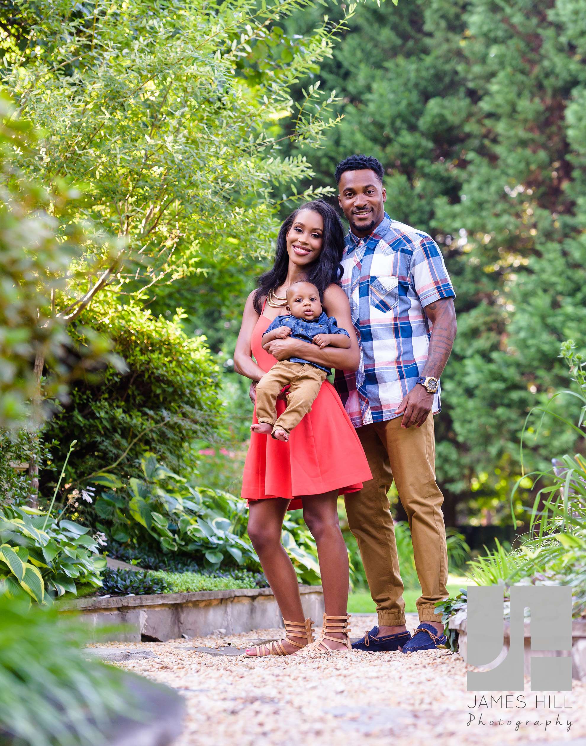Robert Alford, with Brionne and their beautiful baby boy
