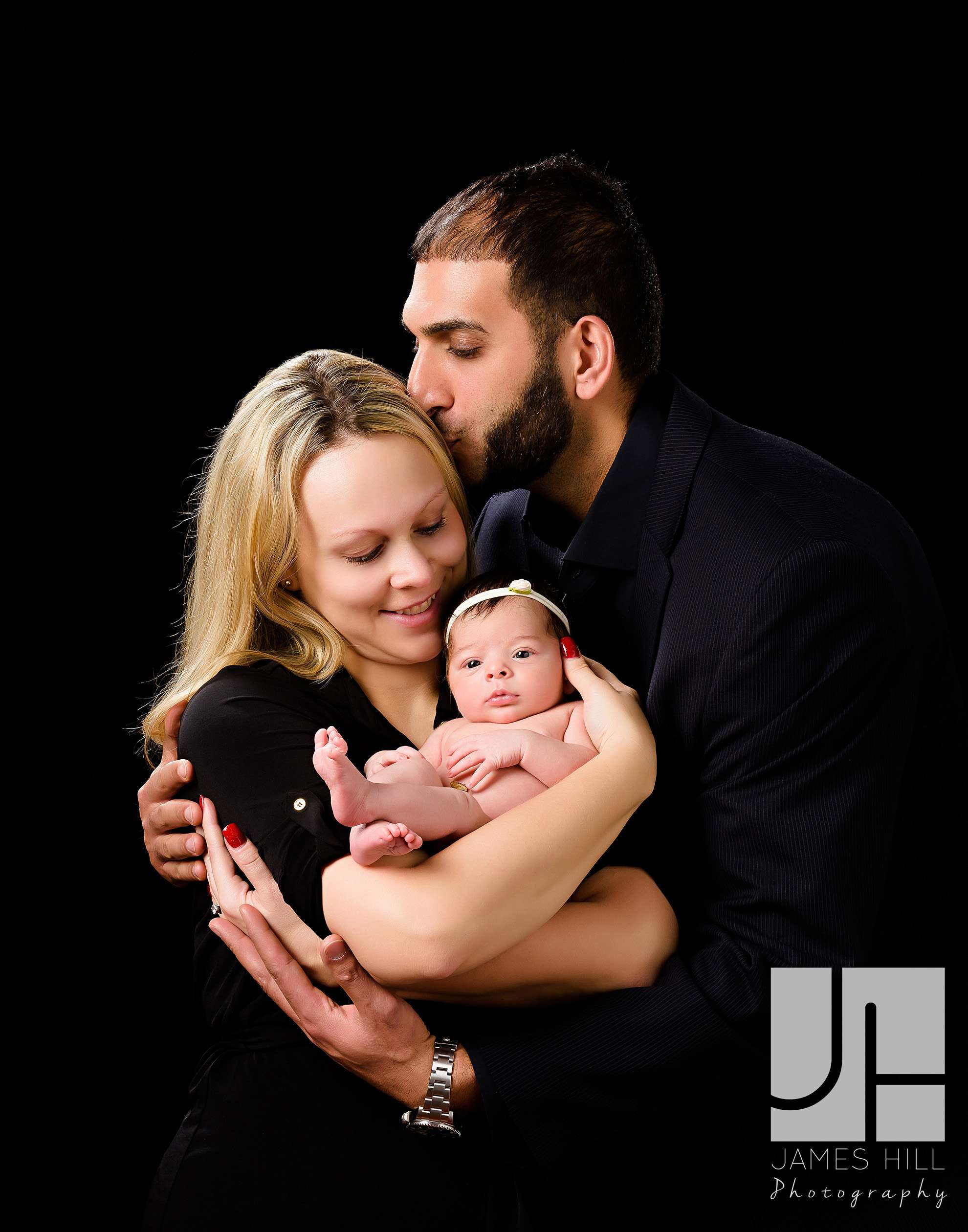 First family portrait for Marleigh and her family