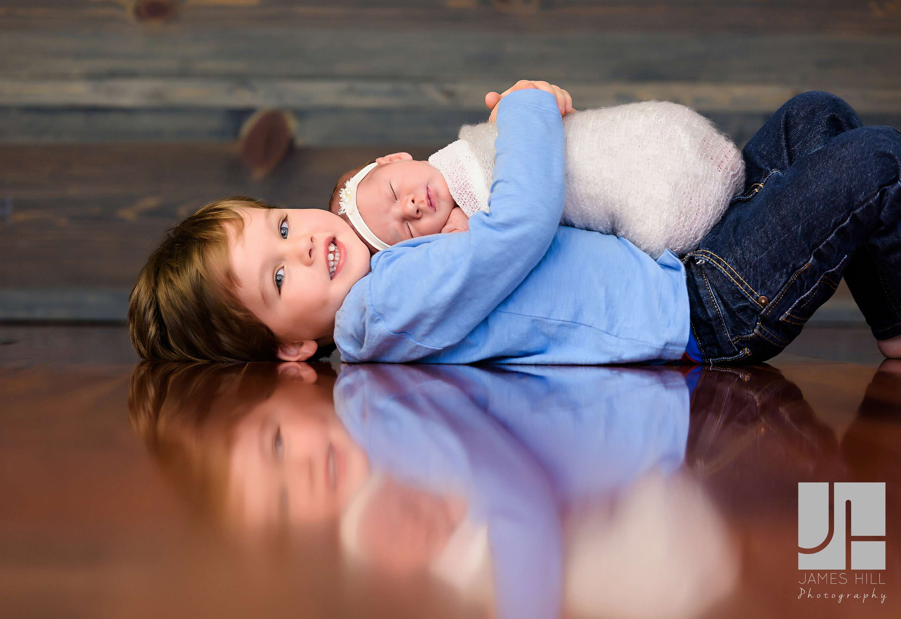 Newborn Session With Big Brother