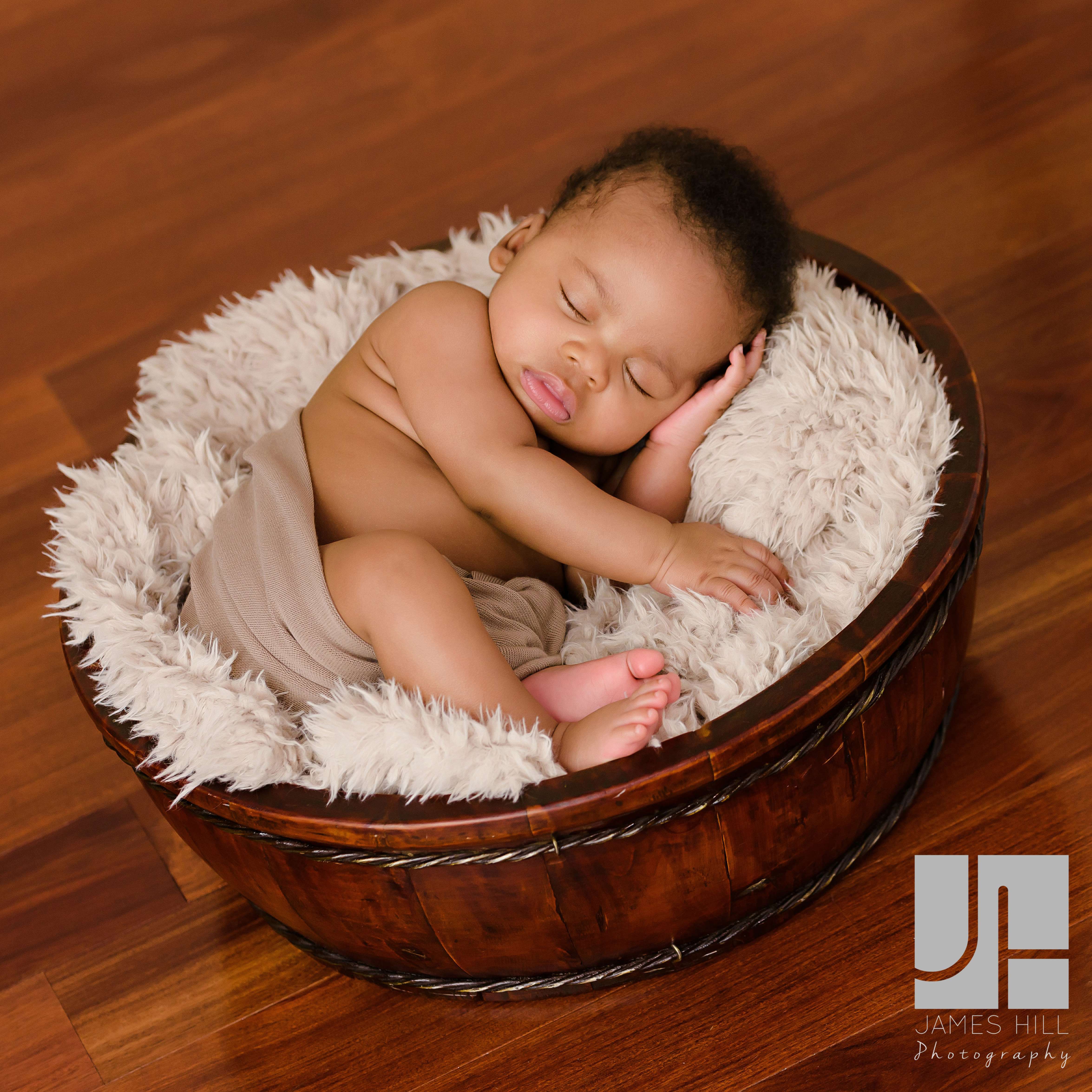 One of my favorite angels from his Newborn Portrait Session. 