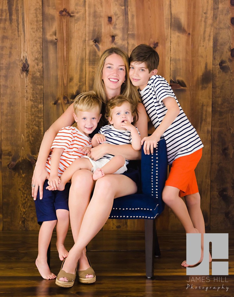 Dr. Martina Badell and her gorgeous children