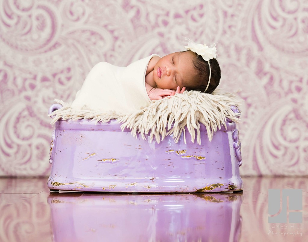 Sleepy moments with Londyn