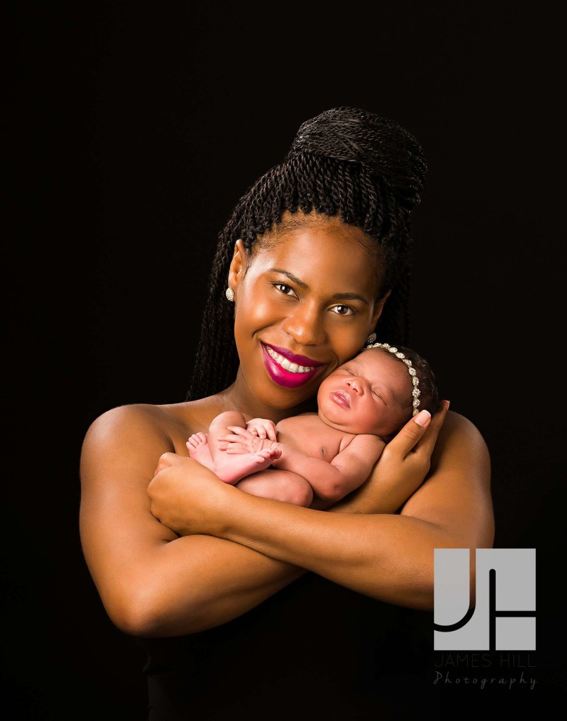 Mother and daughter Newborn session